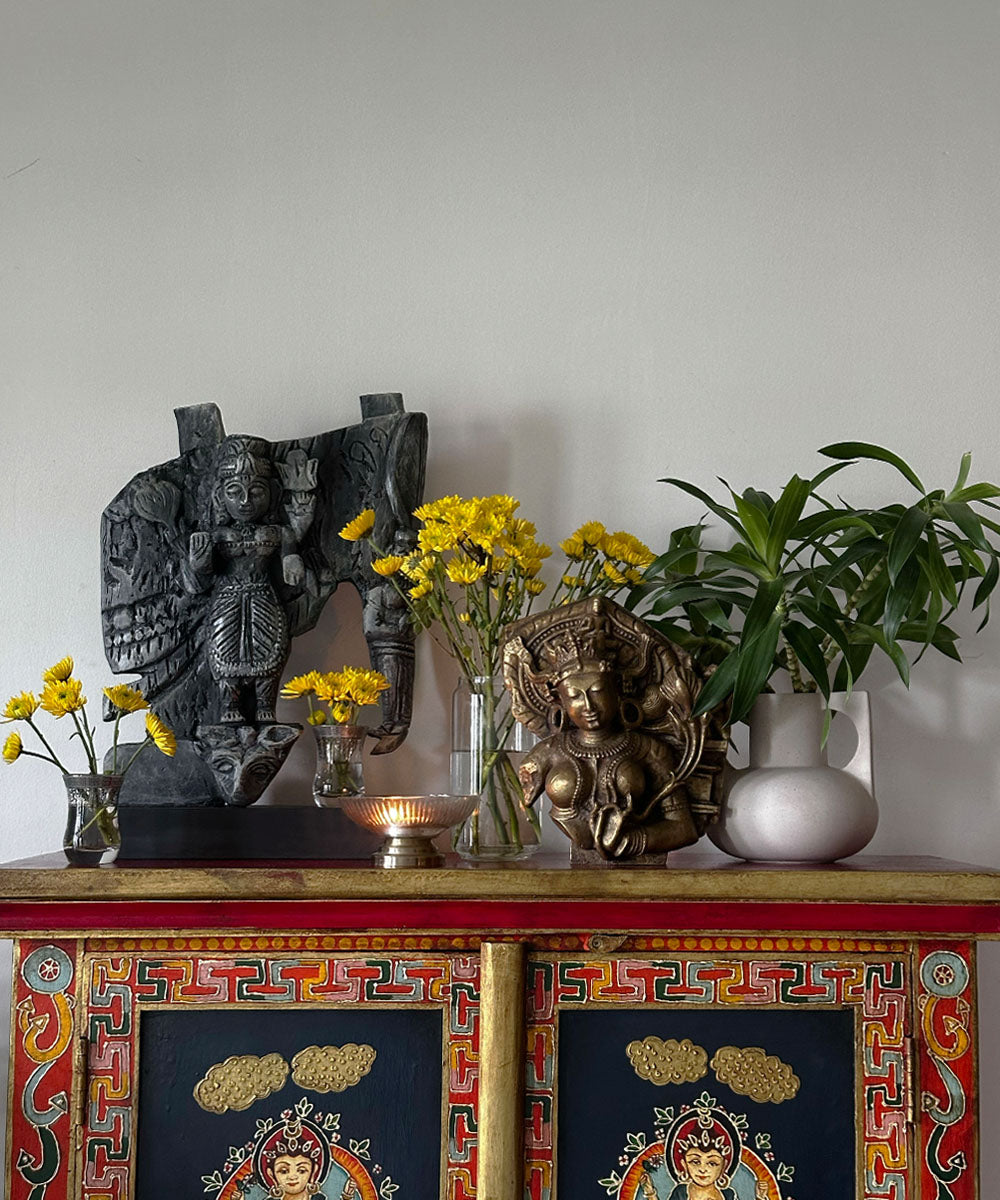 Antique Gold Tara Sculpture