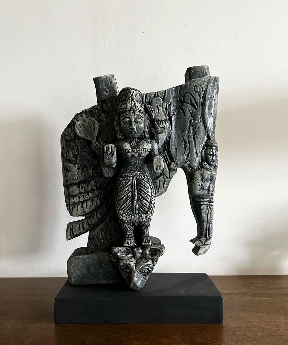 Grey Forest Guardian Goddess Sculpture