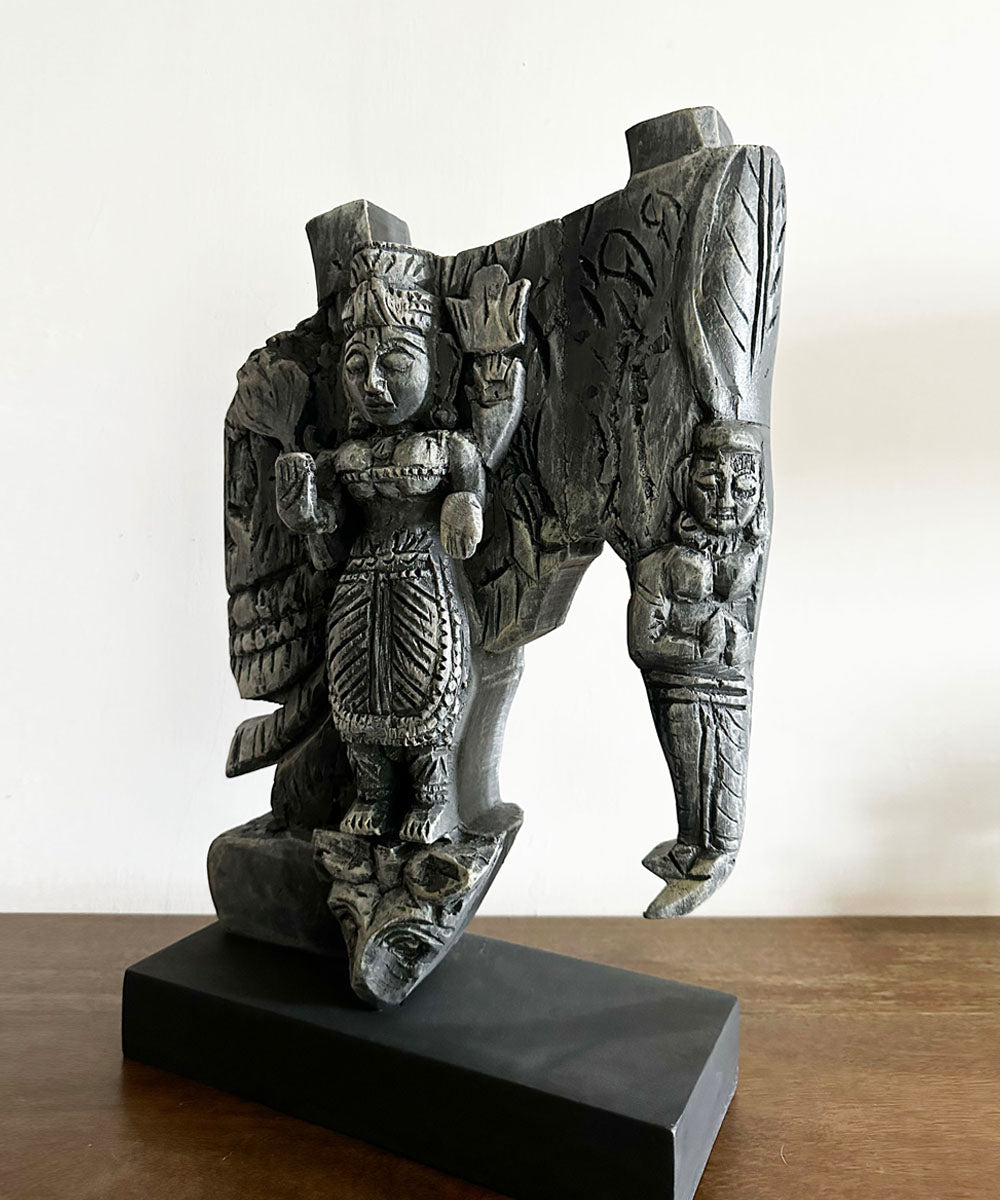 Grey Forest Guardian Goddess Sculpture