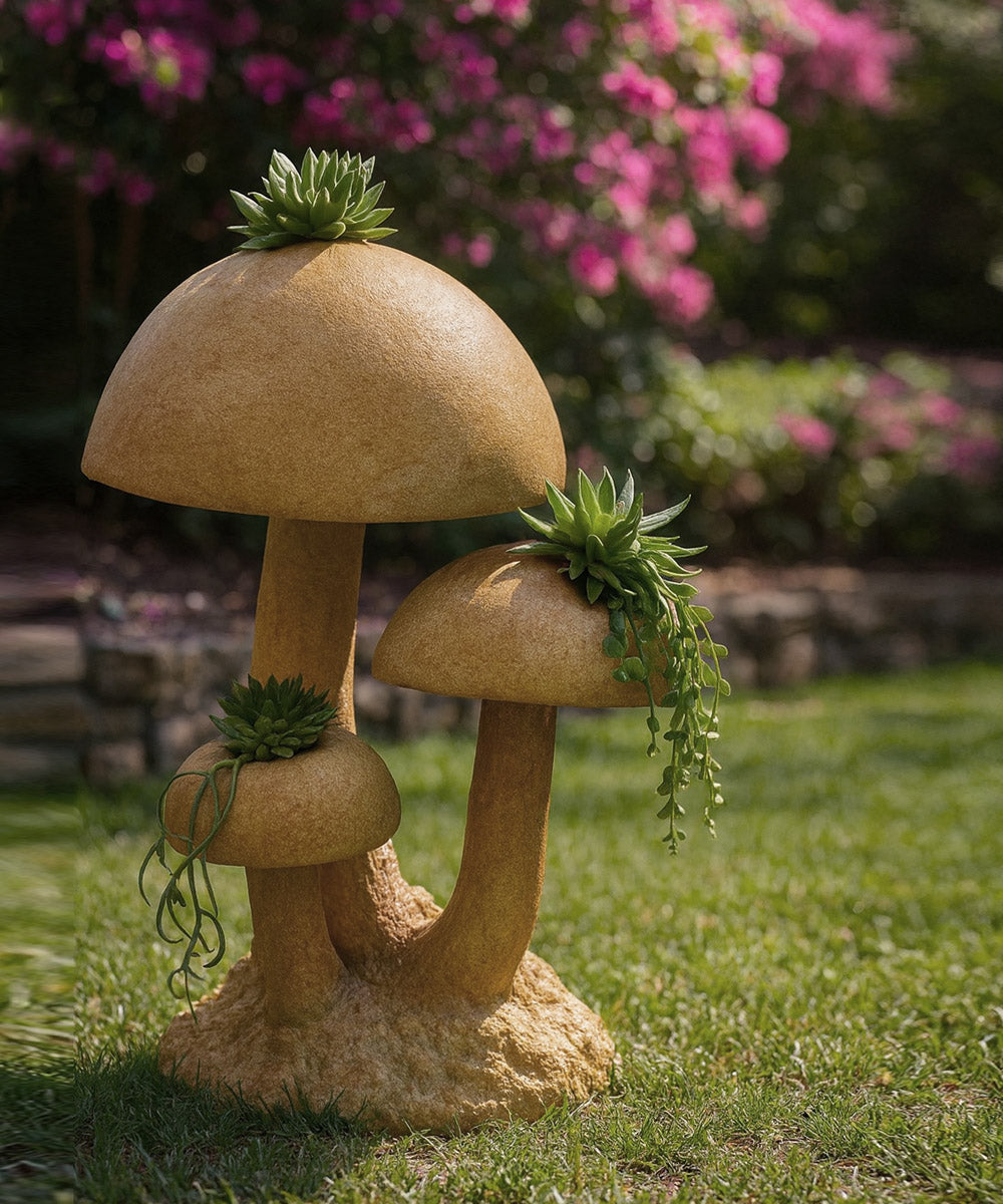The Garden Mushroom Planter