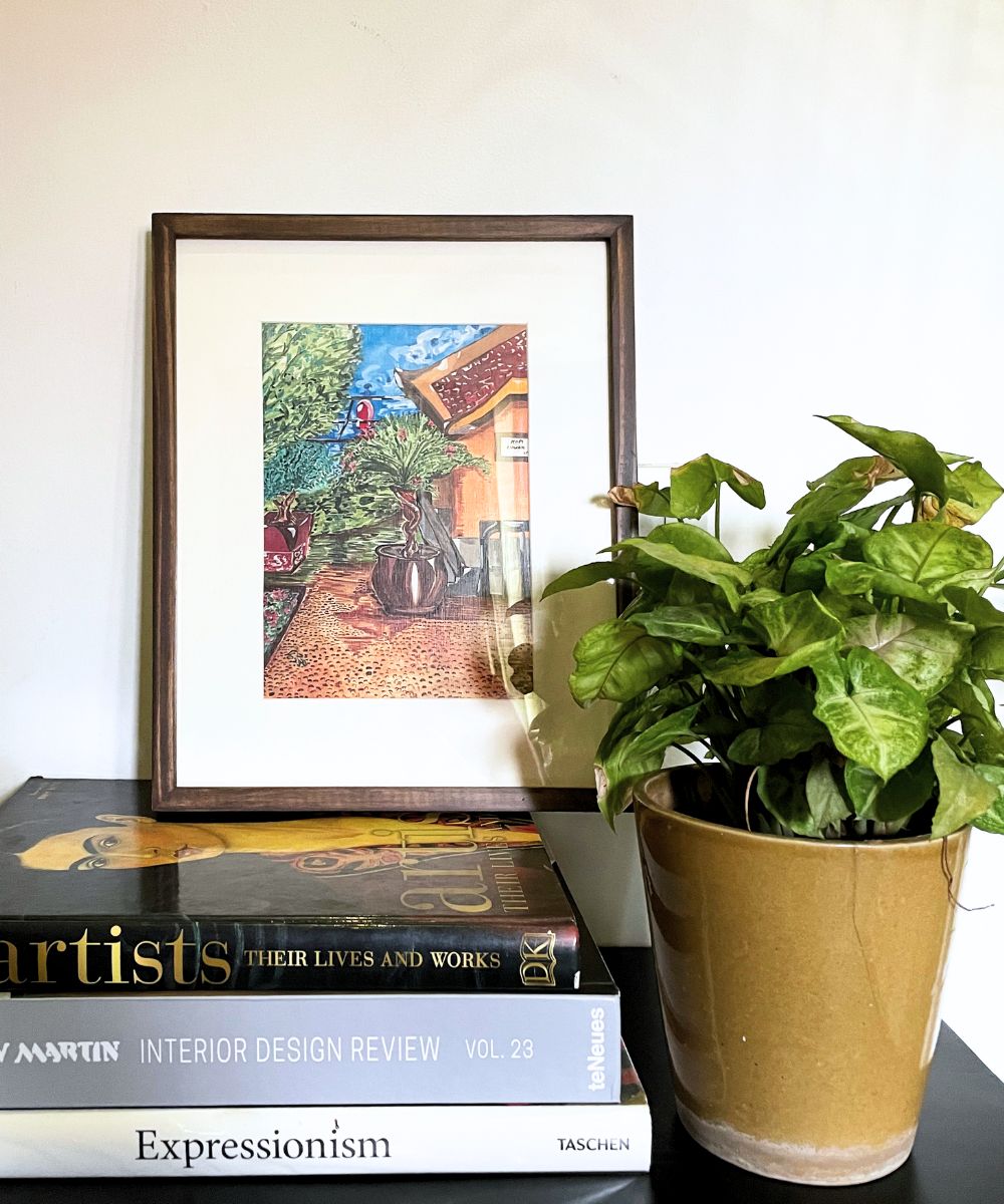 Bali Village Wall Art