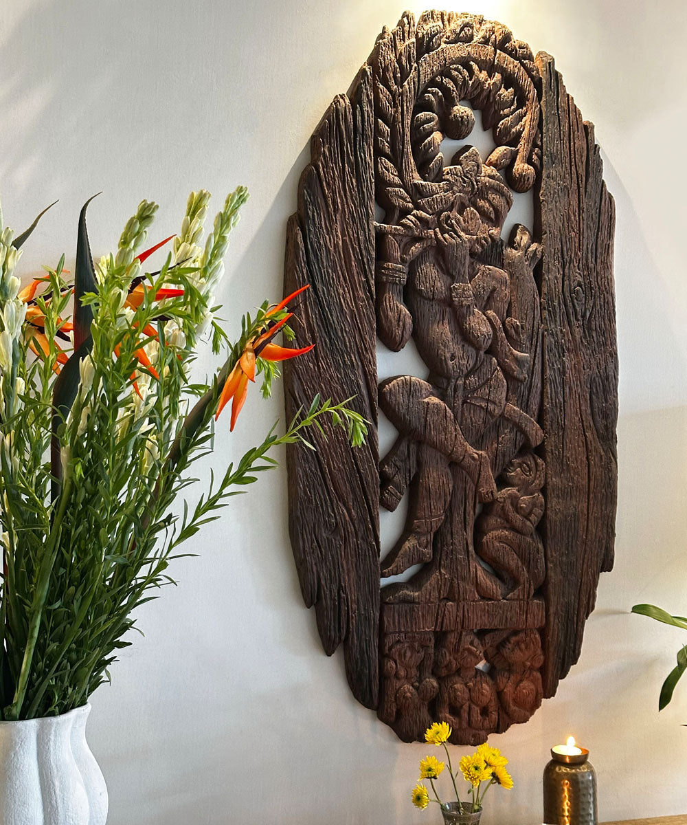 Krishna Flute Wall Sculpture