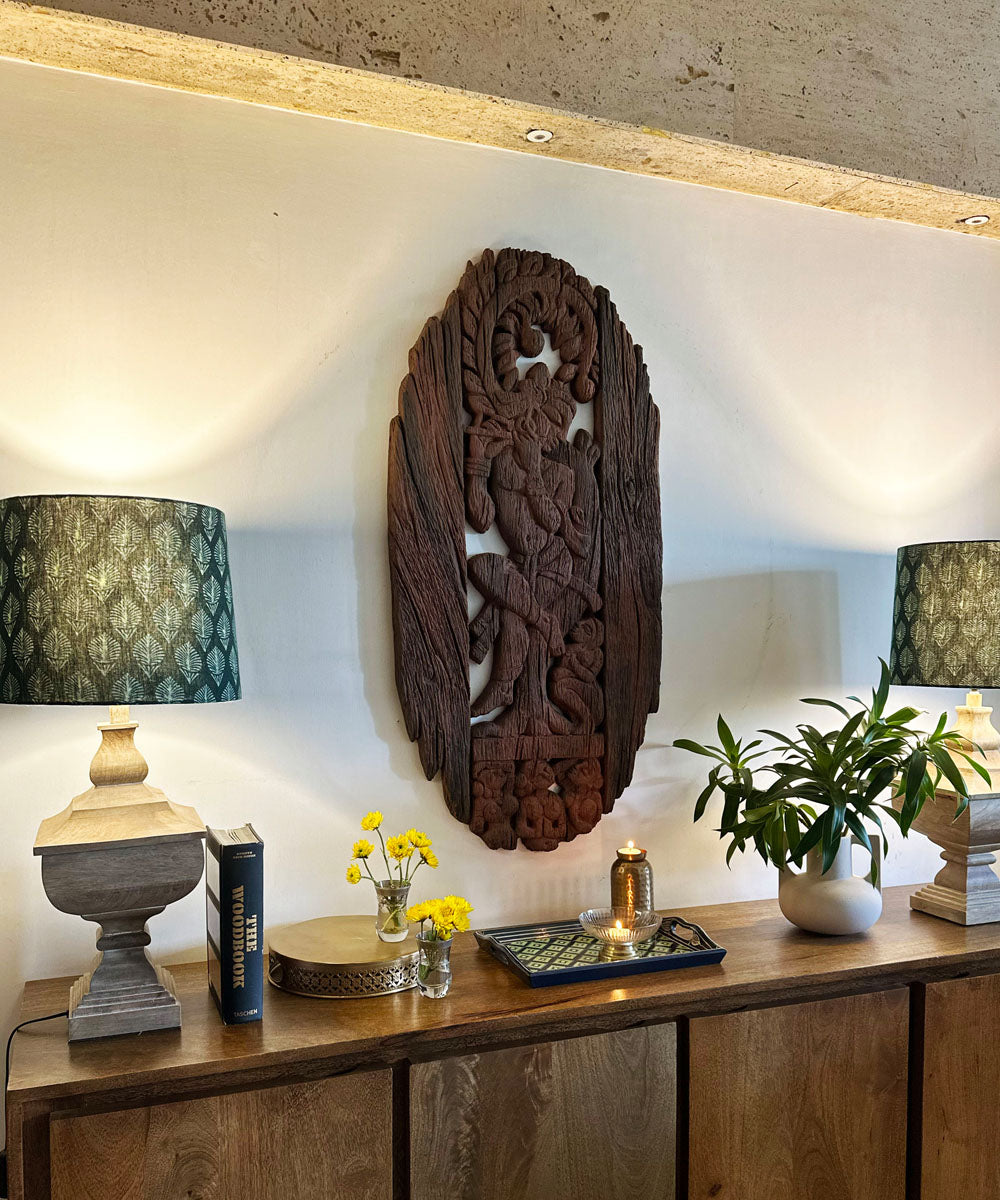 Krishna Flute Wall Sculpture