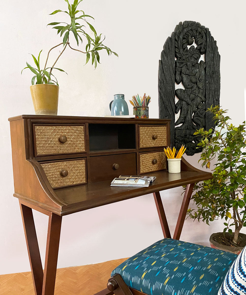 Coal Krishna Sculpture